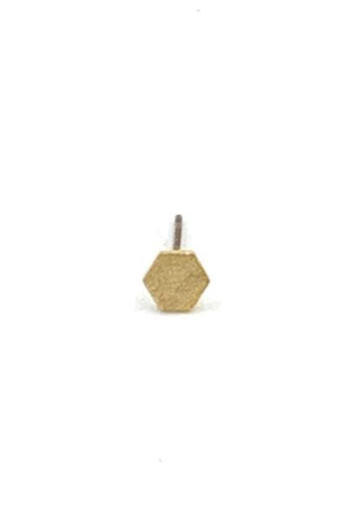 Hex Stud Earrings