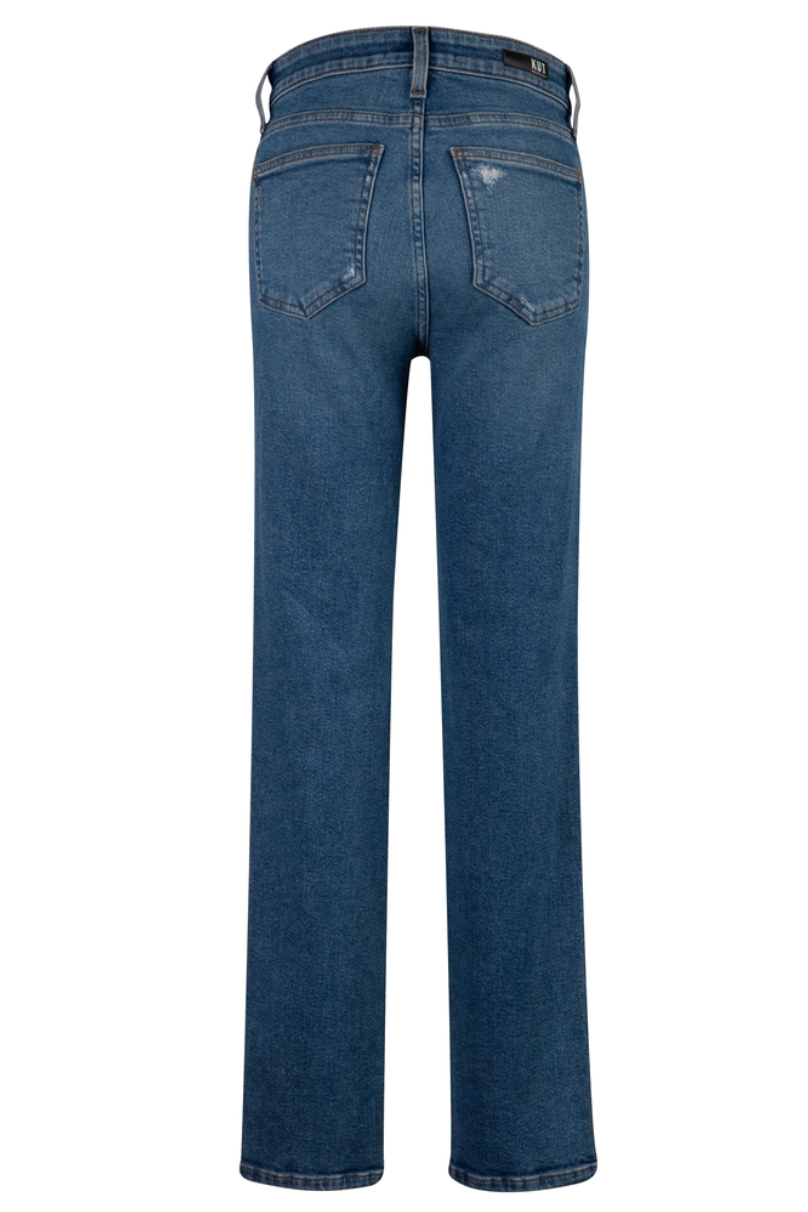 Chrissie High Rise Fab Ab Cigarette Leg- Impactful w/ Medium Wash
