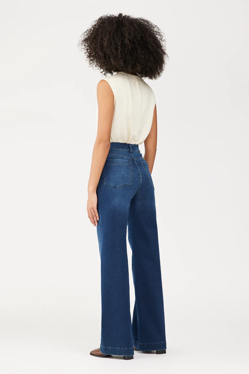 Hepburn Wide Blue Tide