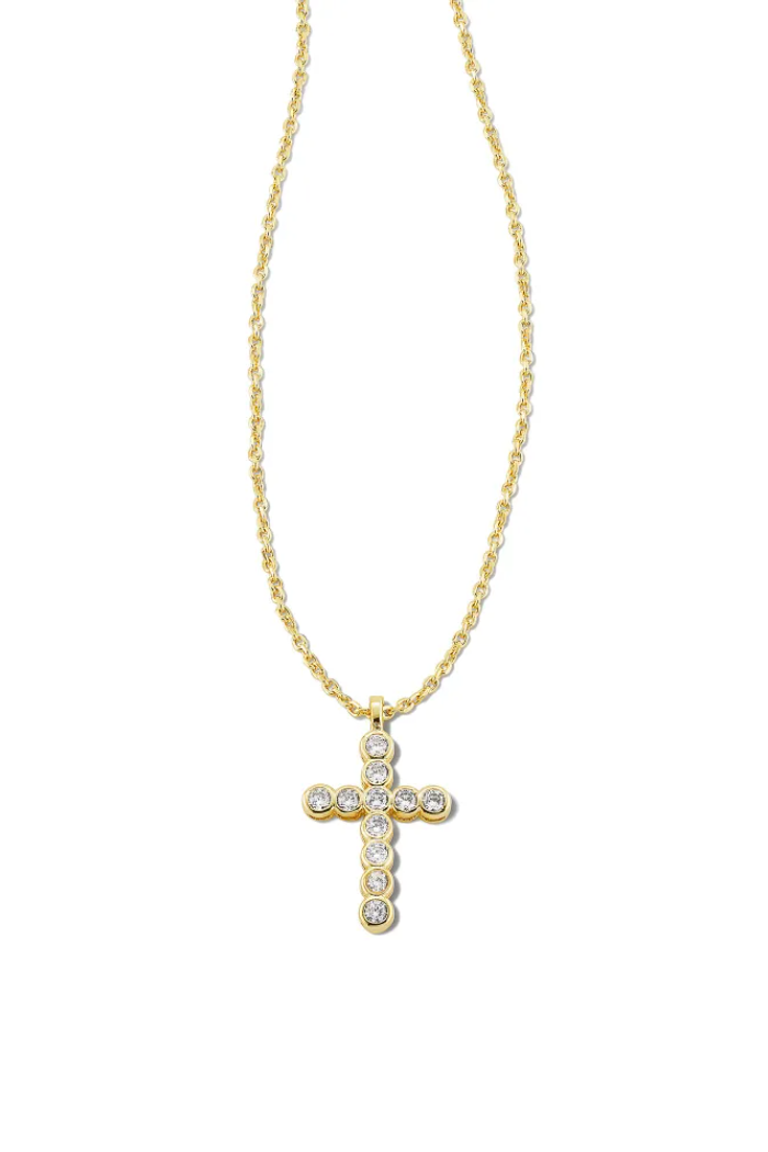 Cross Crystal Pendant Necklace