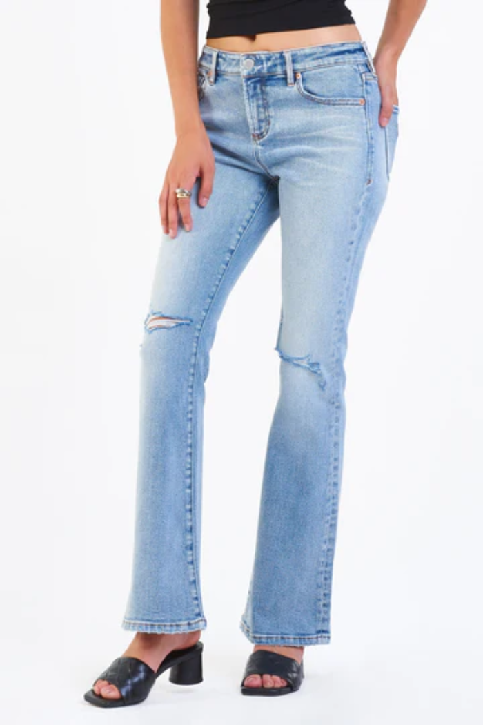 JAXTYN HIGH RISE BOOTCUT JEANS ROSEMONT