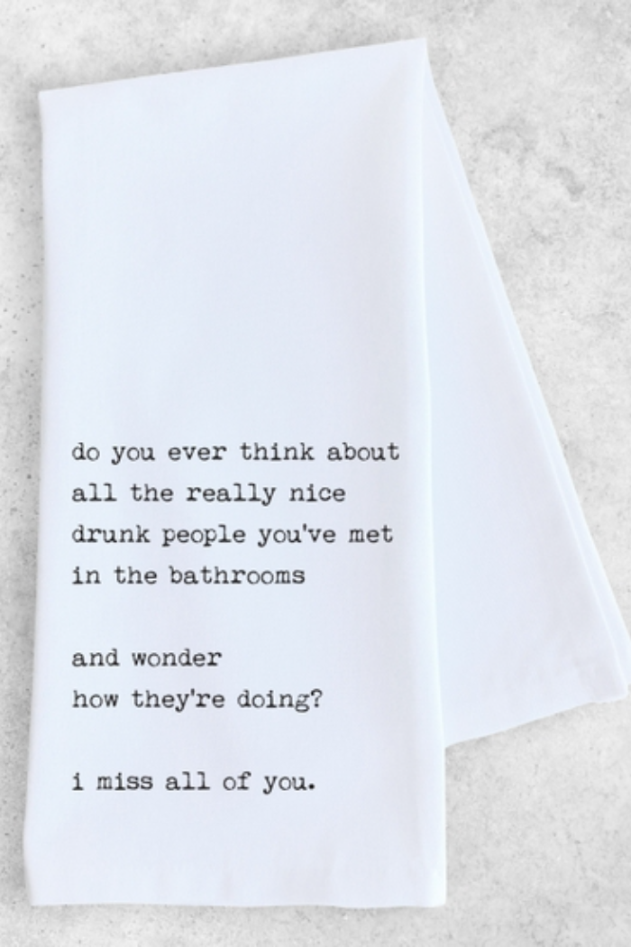 People You’ve Met In The Bathroom