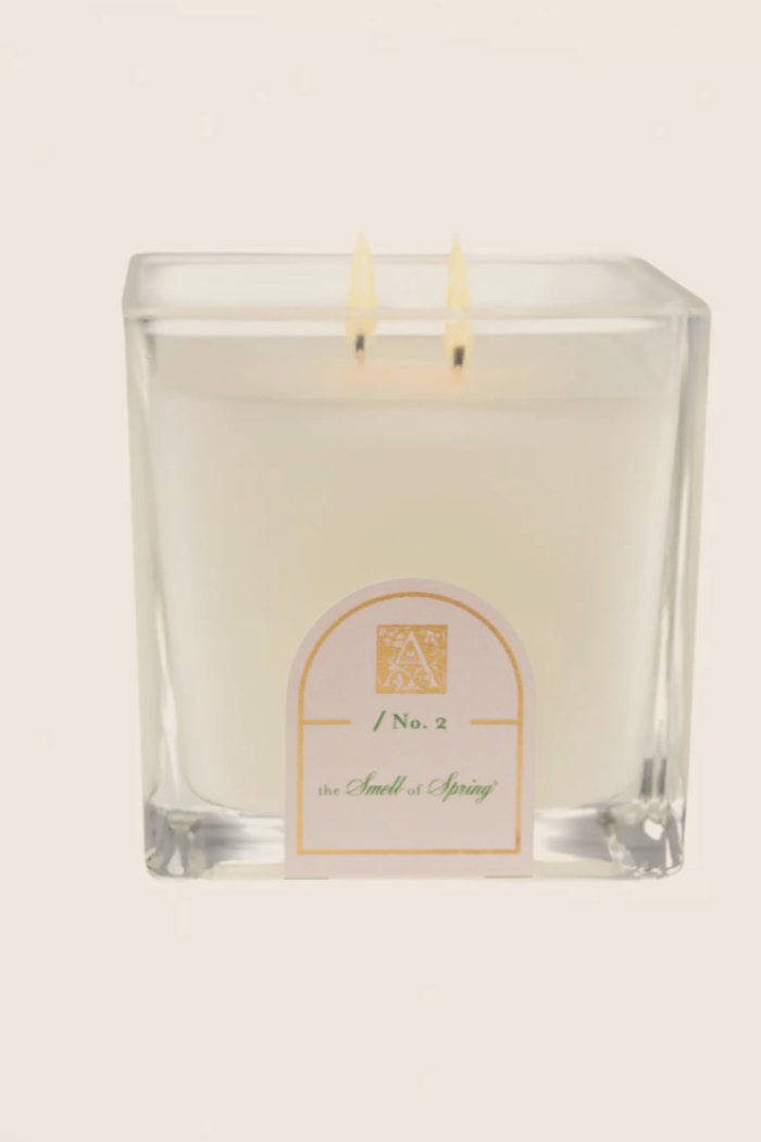 The Smell of Spring - Cube Glass Candle