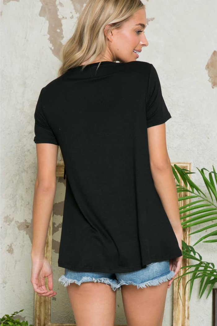 CHEST EYELET CRISS CROSS