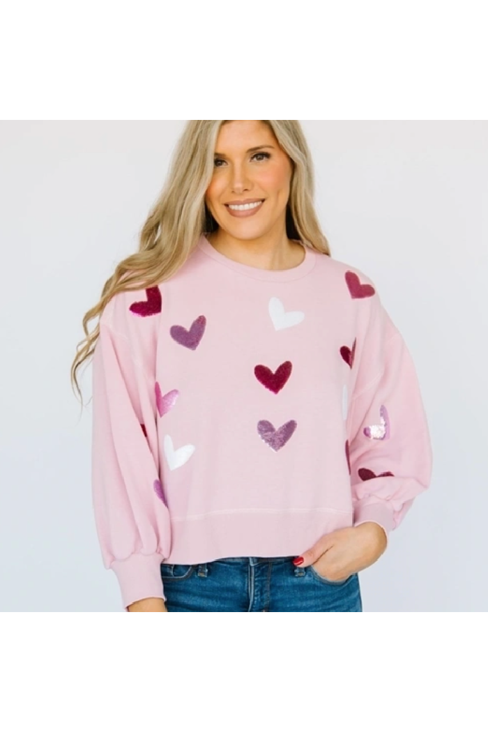 MILLIE SWEATSHIRT -SEQUIN