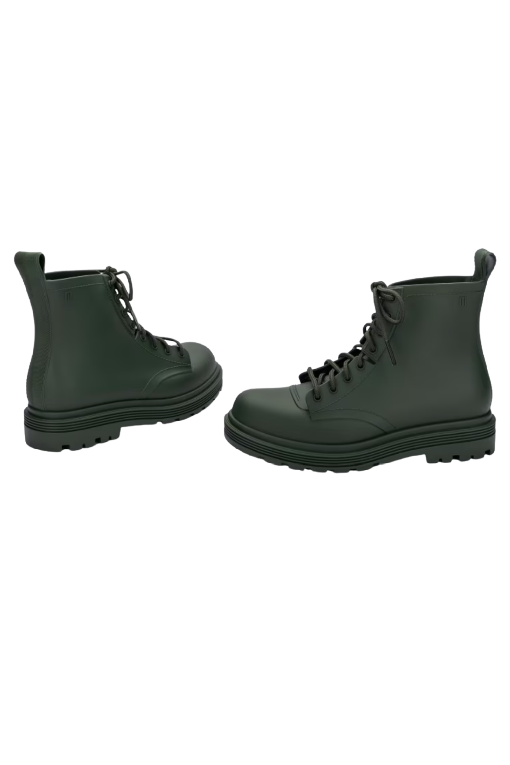 Coturno Matte Green Boot