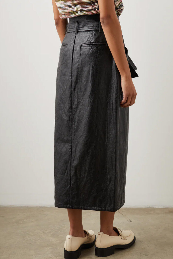 Edem Faux Leather Skirt