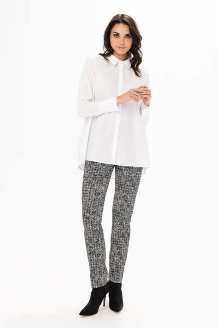 Pull-On Ankle Pant with Tummy Control