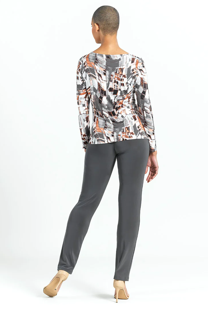 Mosaic Silky-knit Top