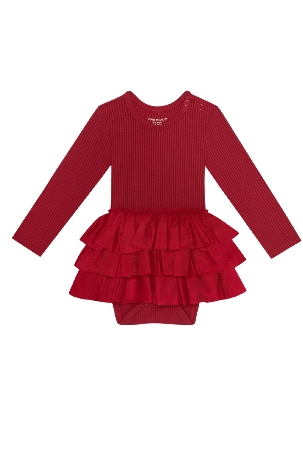 Long Sleeve Tulle Skirt Bodysuit