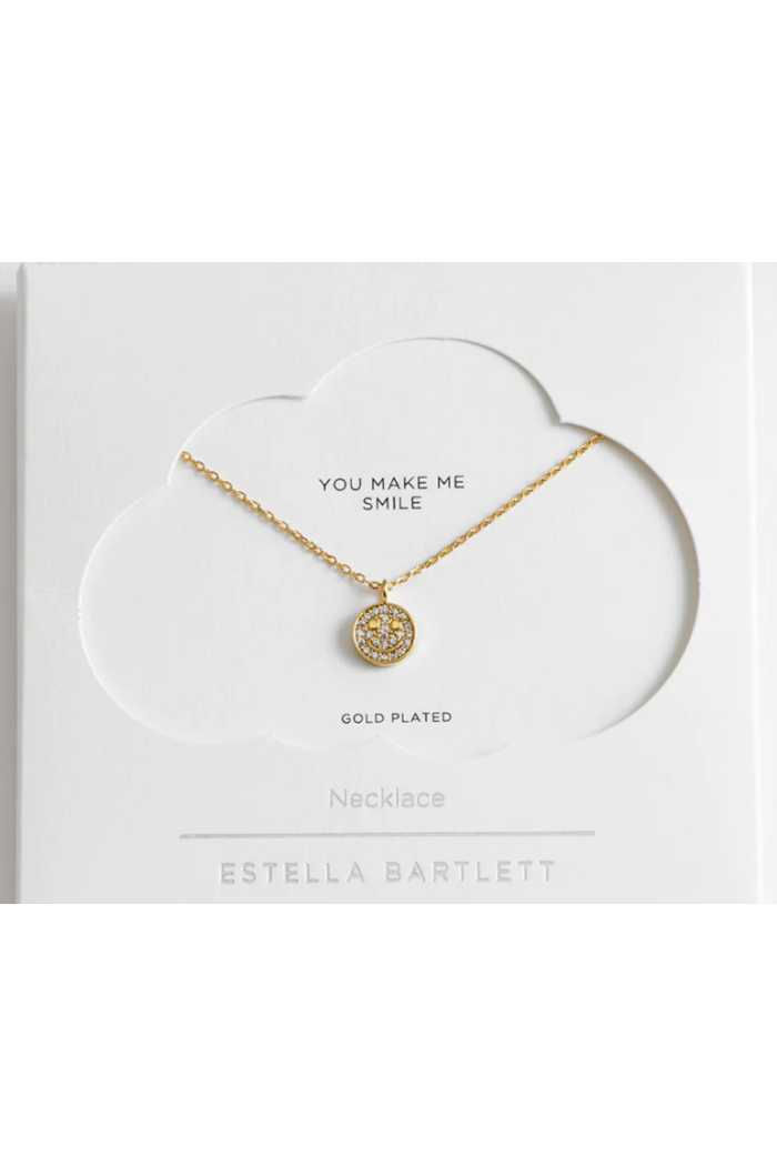 Pave Smile Pendant