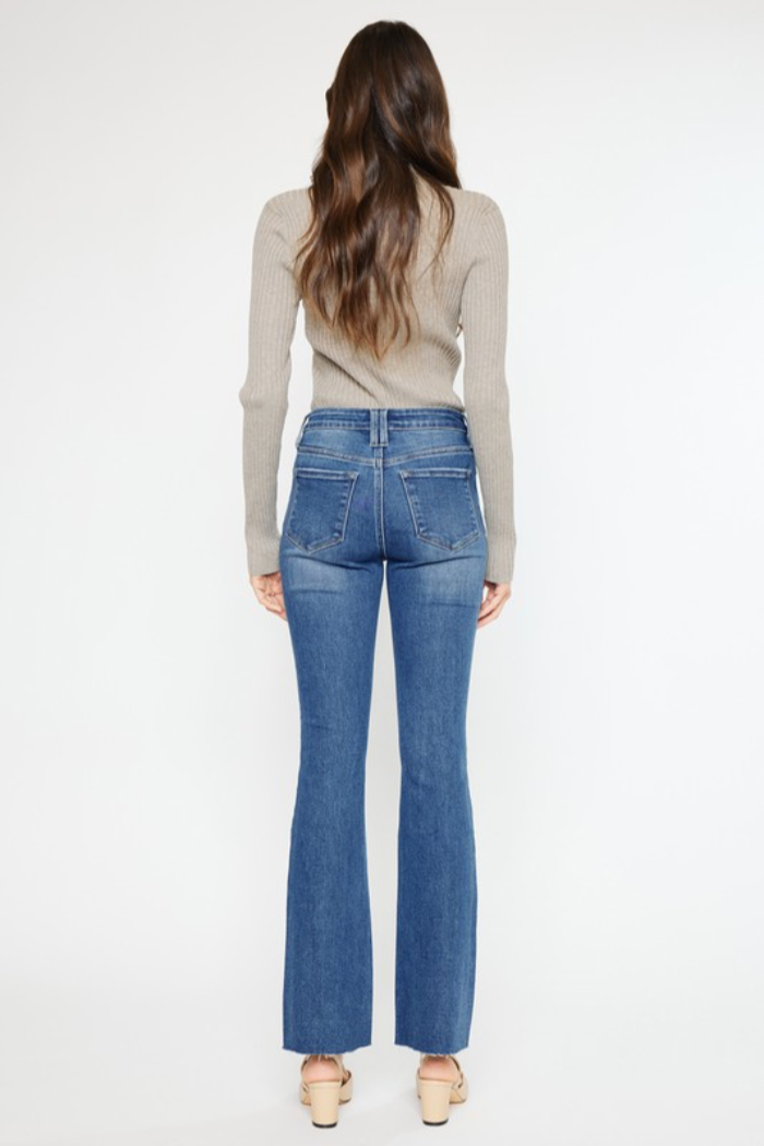 High Rise Bootcut Denim