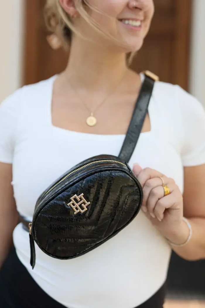 Macey Quilted Belt Bag