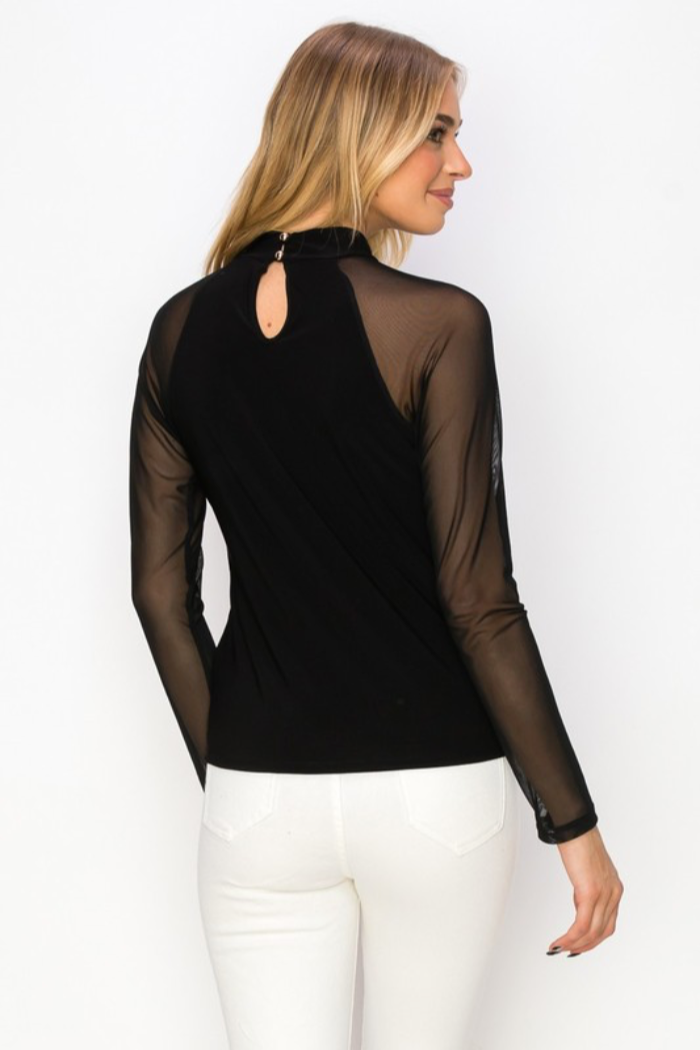 Illusion Sleeve Top