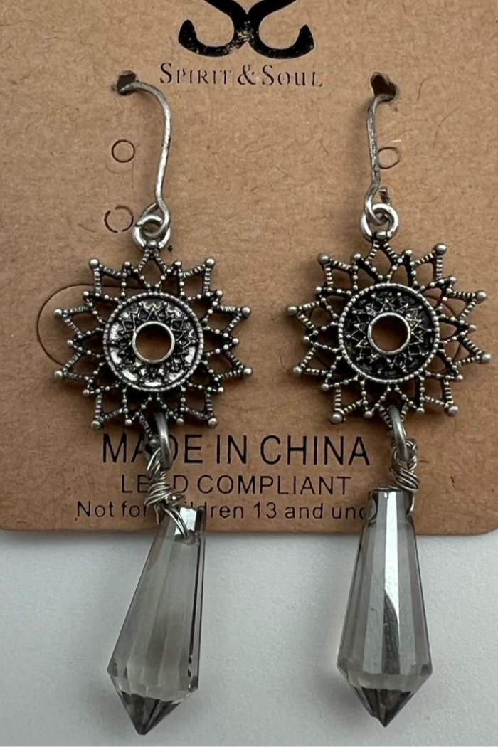 Gem Dangle Earrings