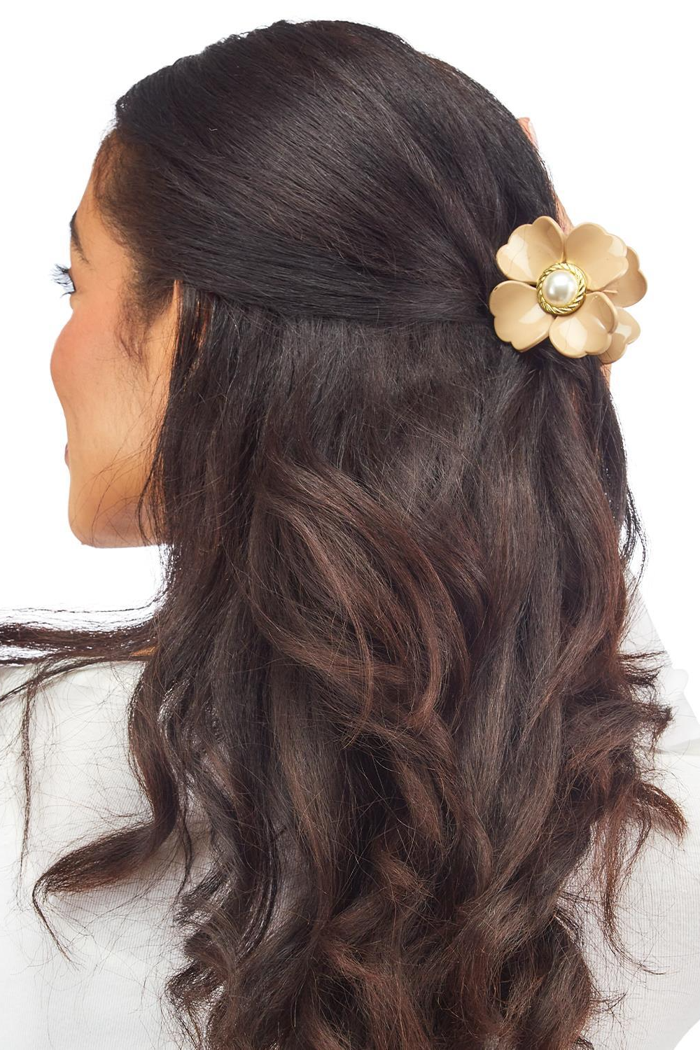 Flower Claw Clip