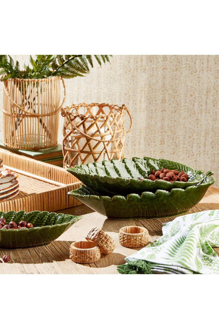 FERN LEAF TID BIT TRAY SMALL
