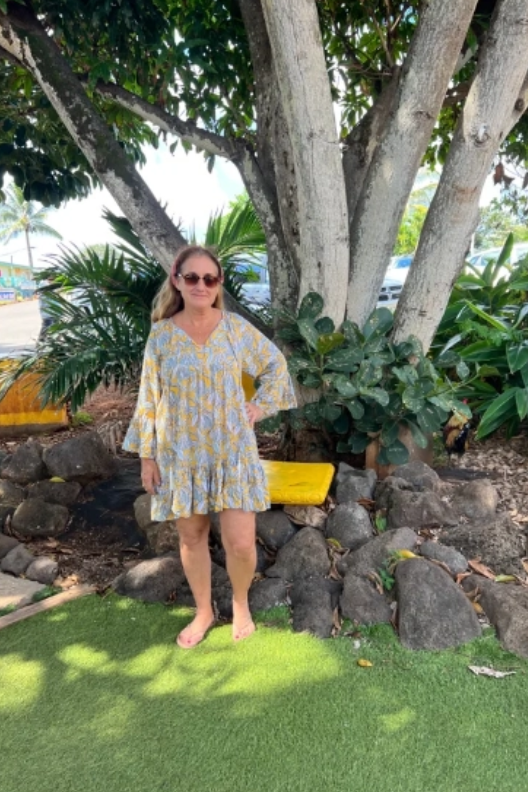 Moana Dress - Plumeria
