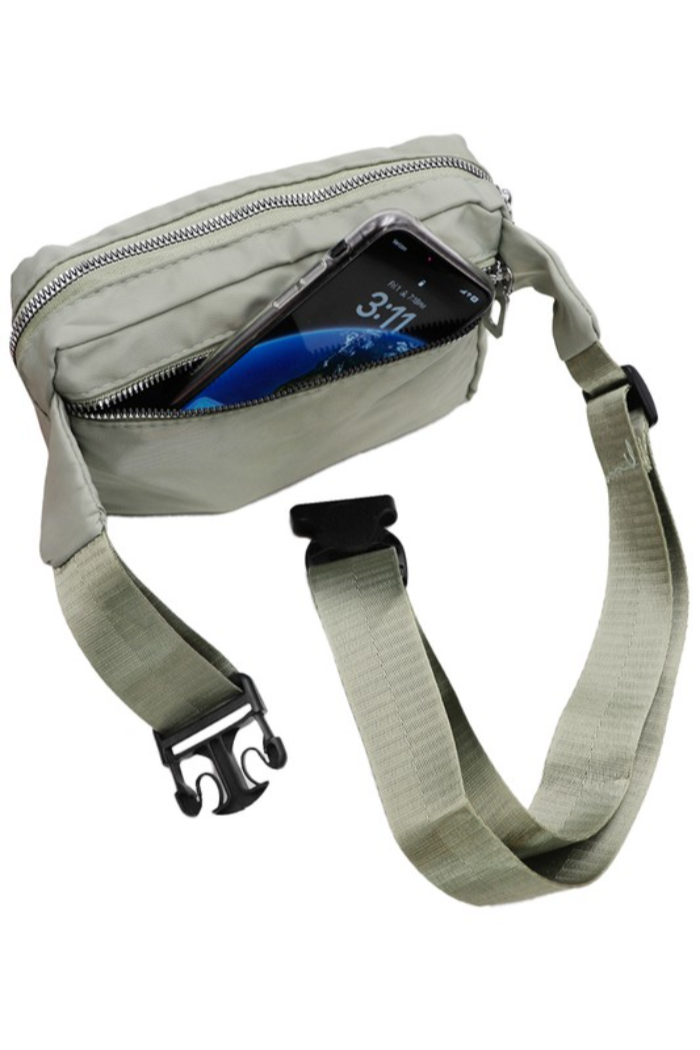 Grey Fanny Pack