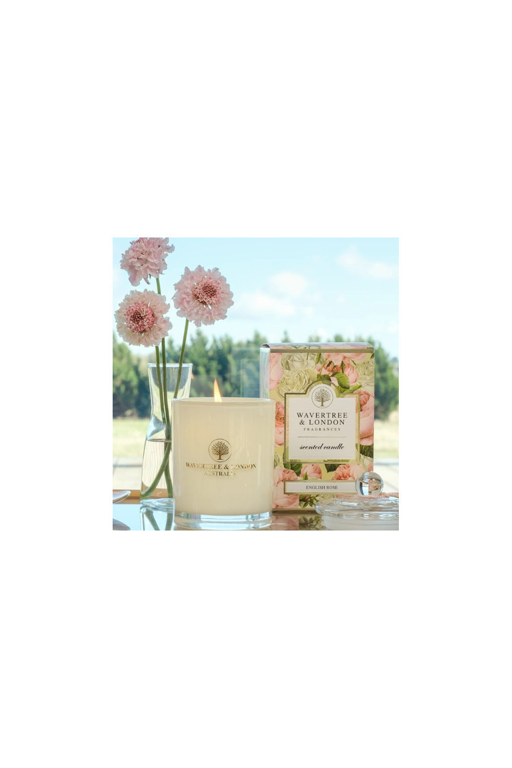 English Rose Candle