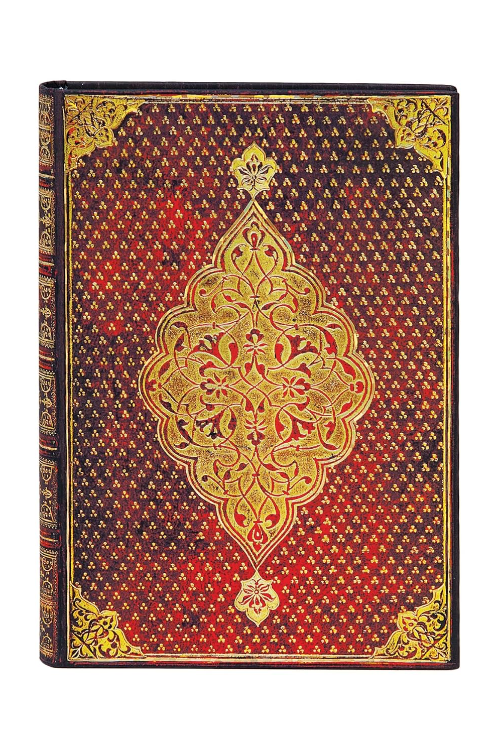 Golden Trefoil Unlined Midi Journal
