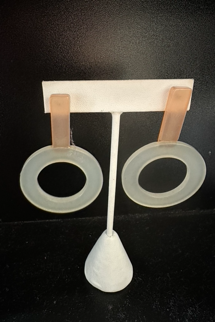 Retro Circle Earrings