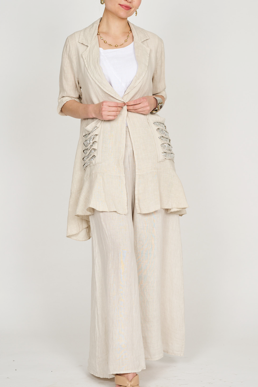 Linen Soft Bling Jacket