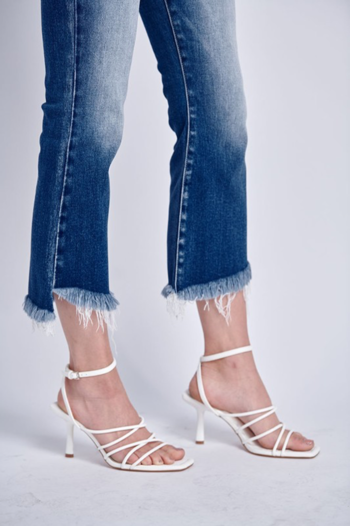 Cropped Flare Jeans