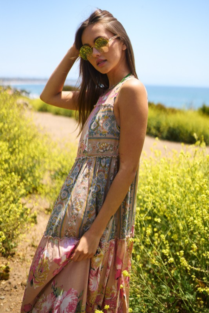 Floral Boho Maxi Dress