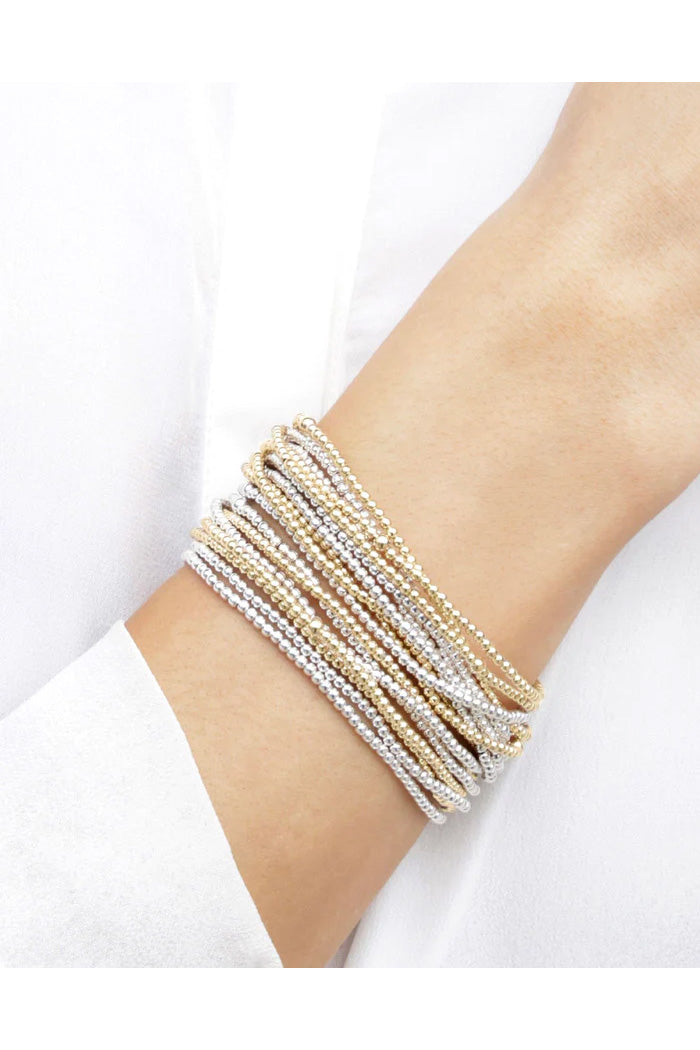 Classic Sterling 2MM Bead Bracelet