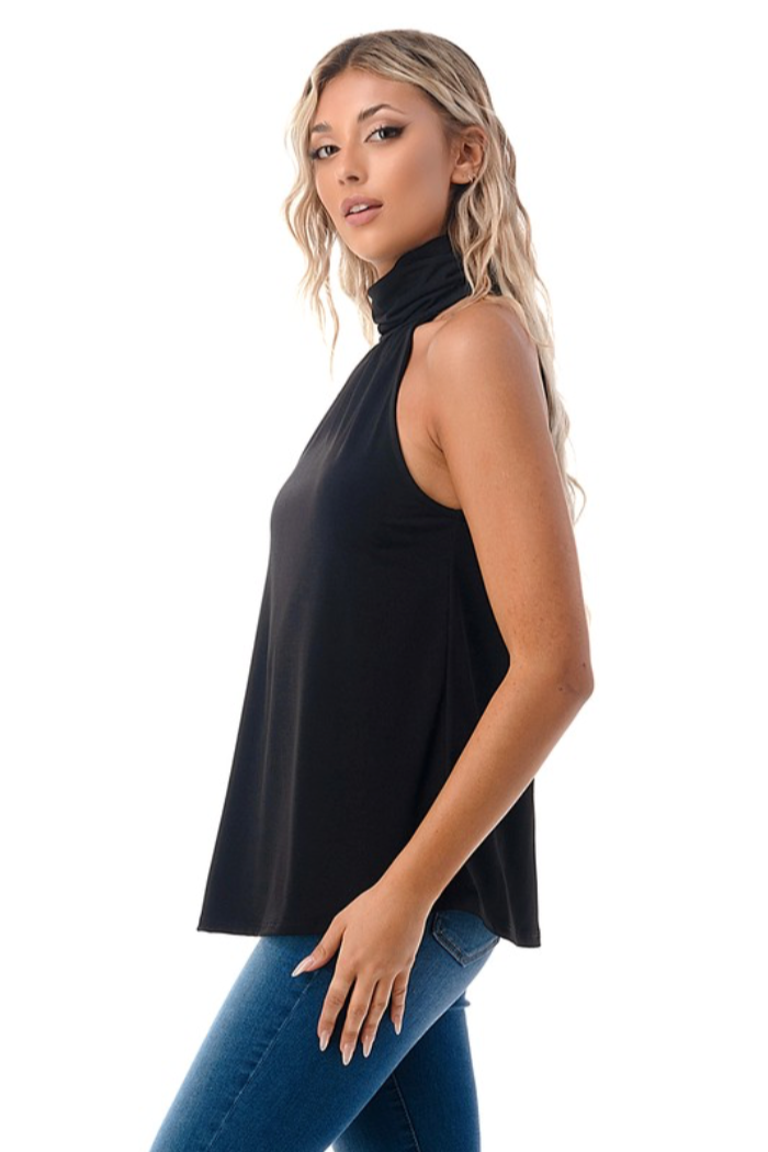 Halter High Neck