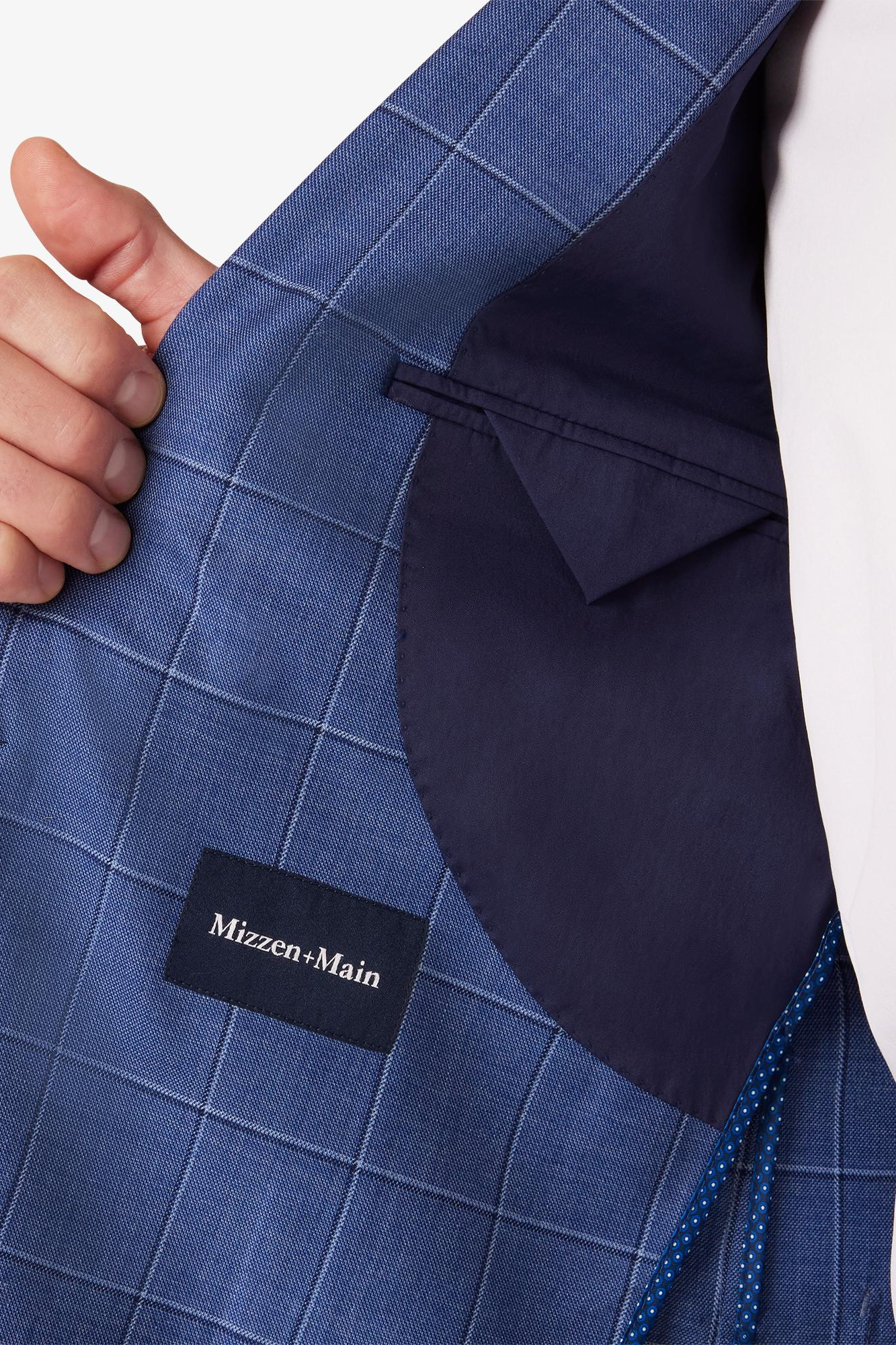 Lavelle Blazer - Seasonal - True Blue Windowpane