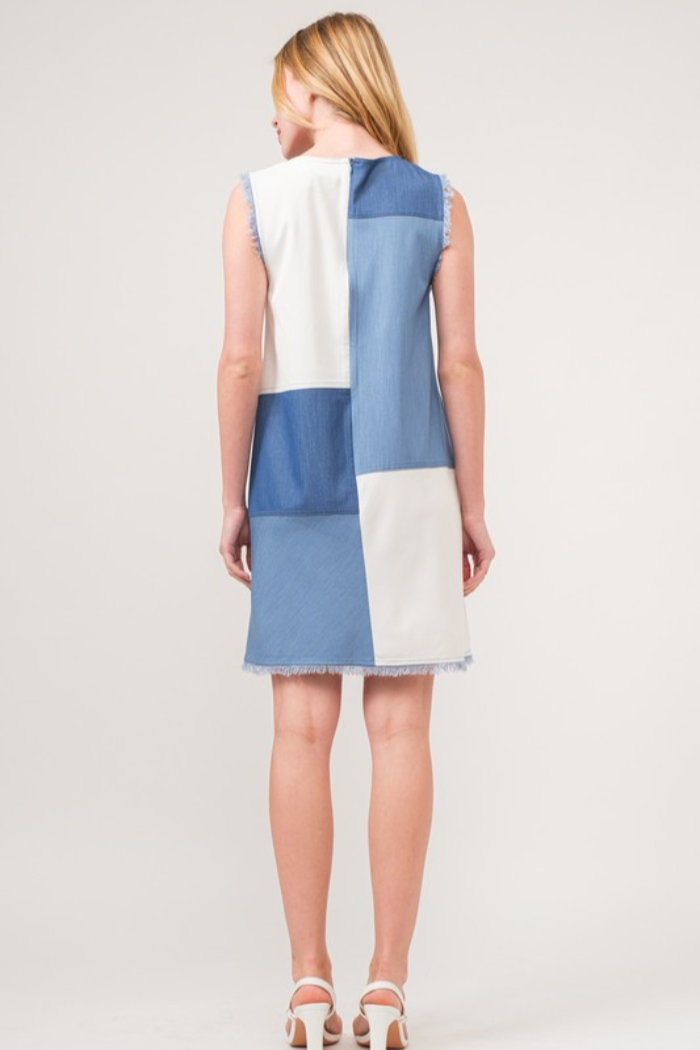 Color Block Shift Dress
