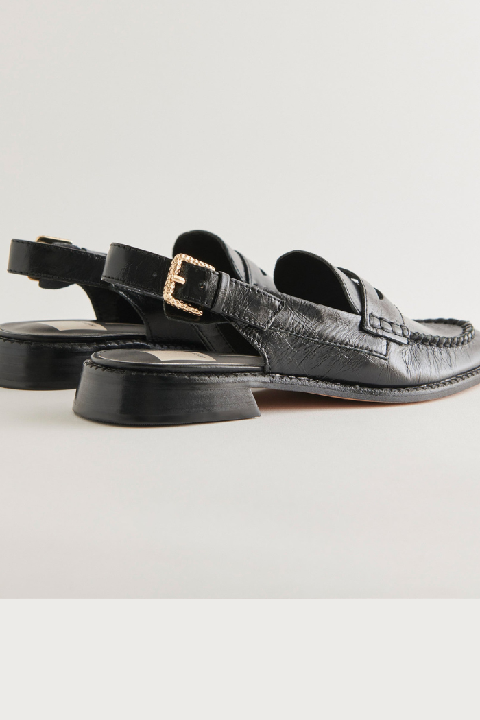 Hardi Loafers- Midnight Crinkle Patent
