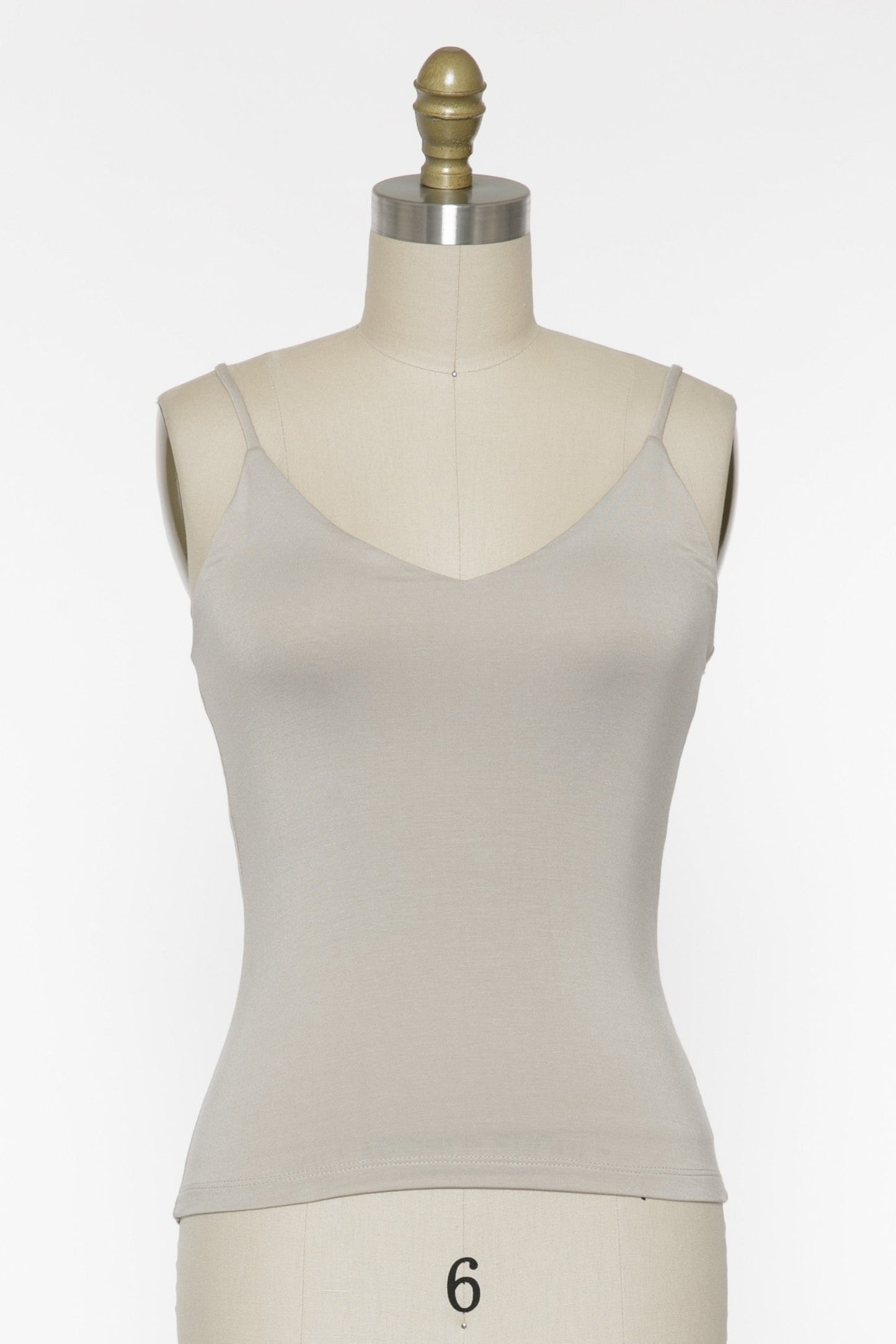 Fitted V-Neck Cami Top