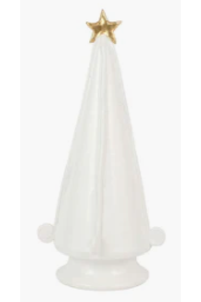 FORESTA WHITE MEDIUM TREE WITH SWIRL