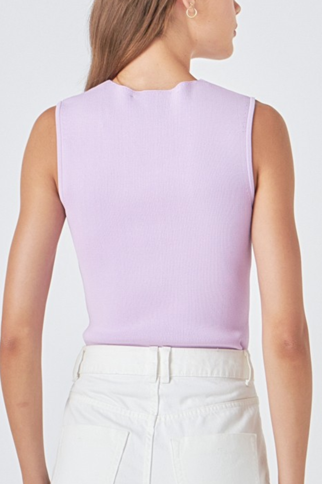 S/L Ribbed Knit Top