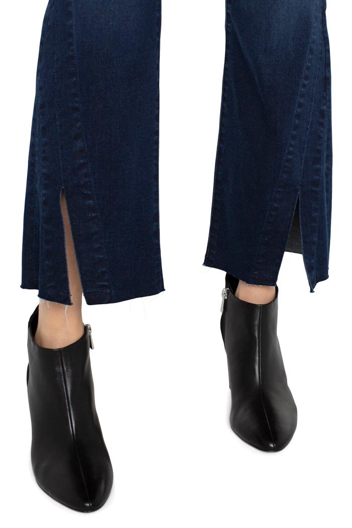 gia glider crop flare twisted seam 27in ins