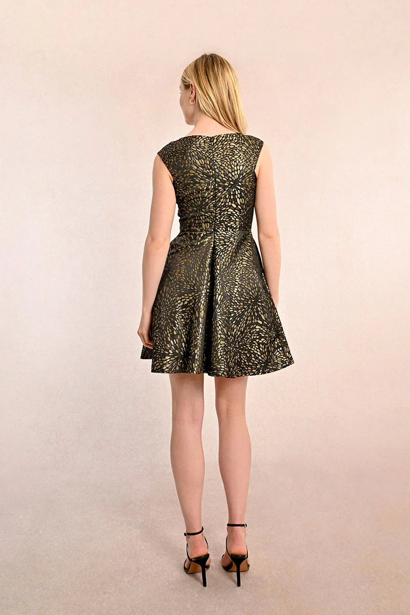 Jacquard Mini Dress