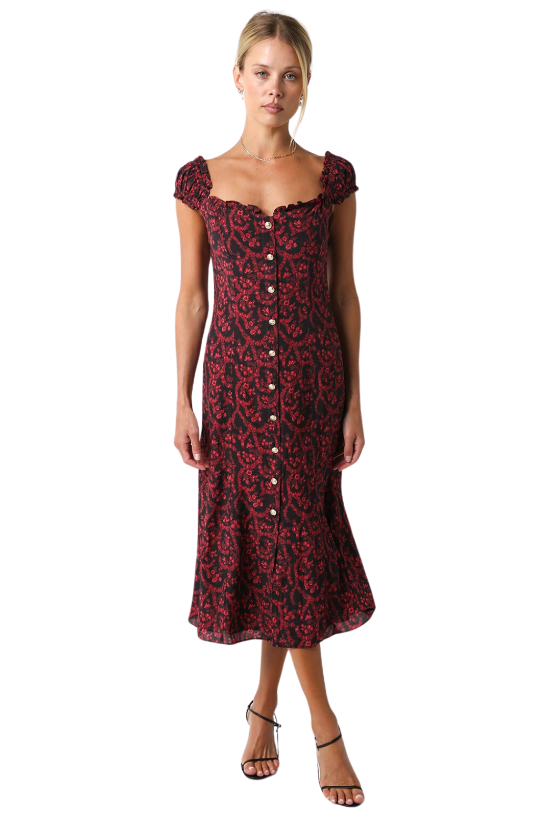 Savanah Button Dress