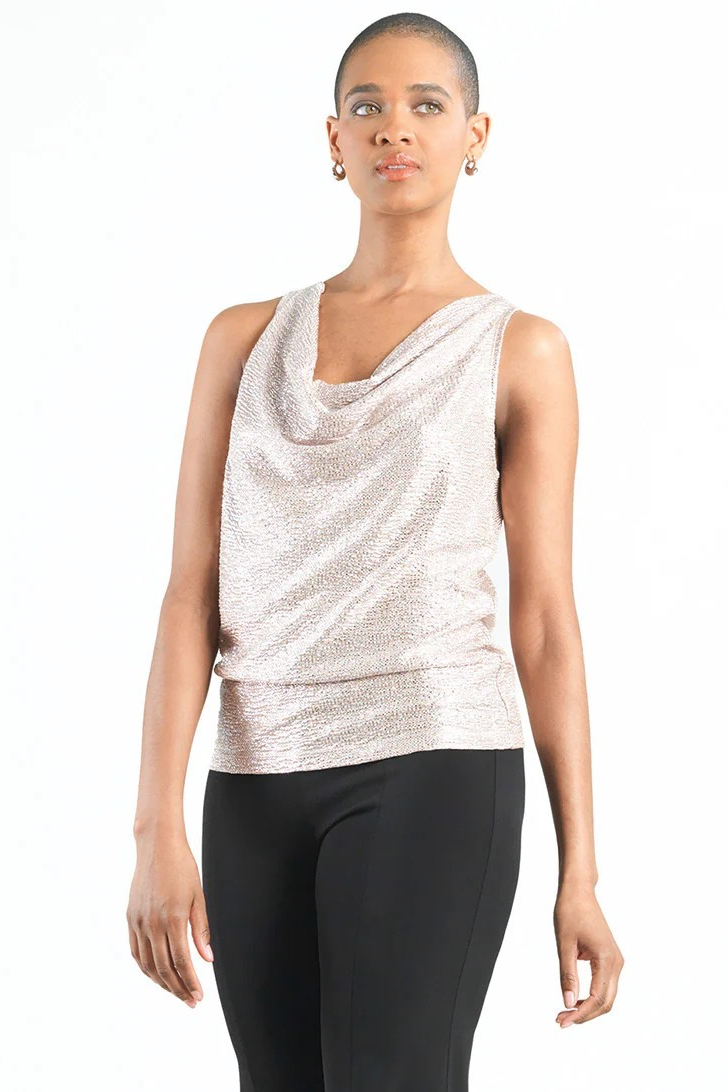 Light weight shimmer cardigan twinset