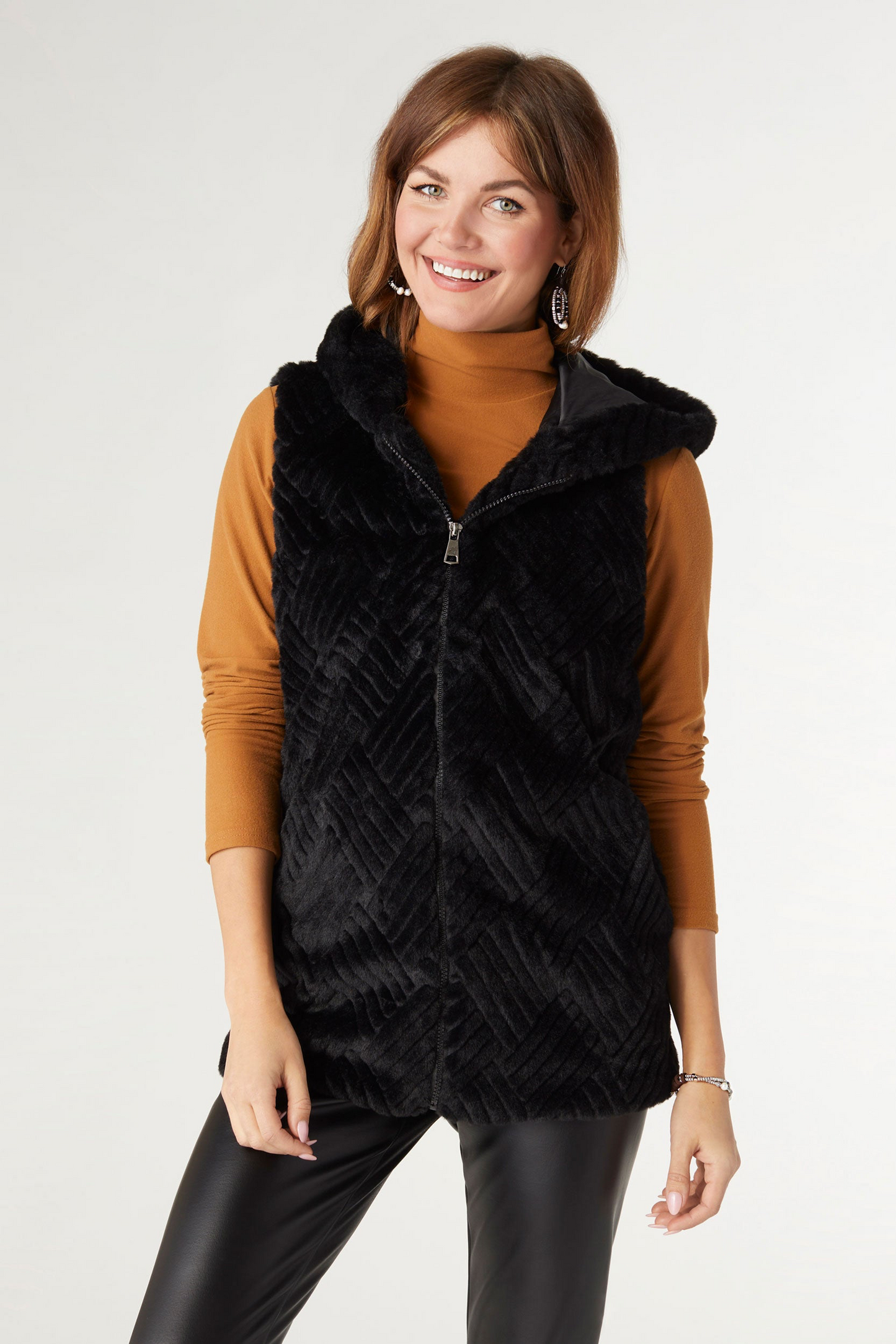 Lyric Faux Fur Vest