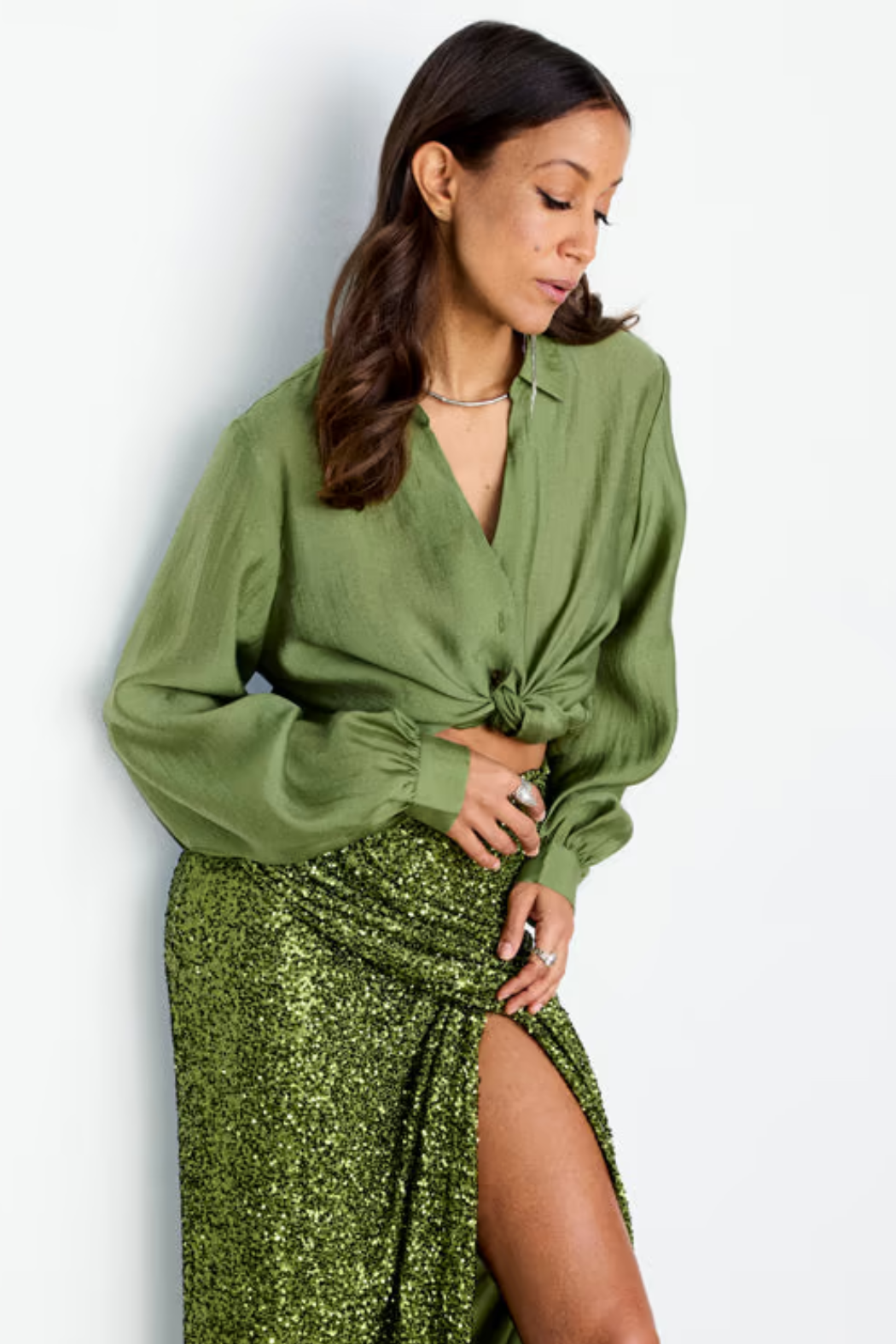 "Miley" Buttown Down Shirt