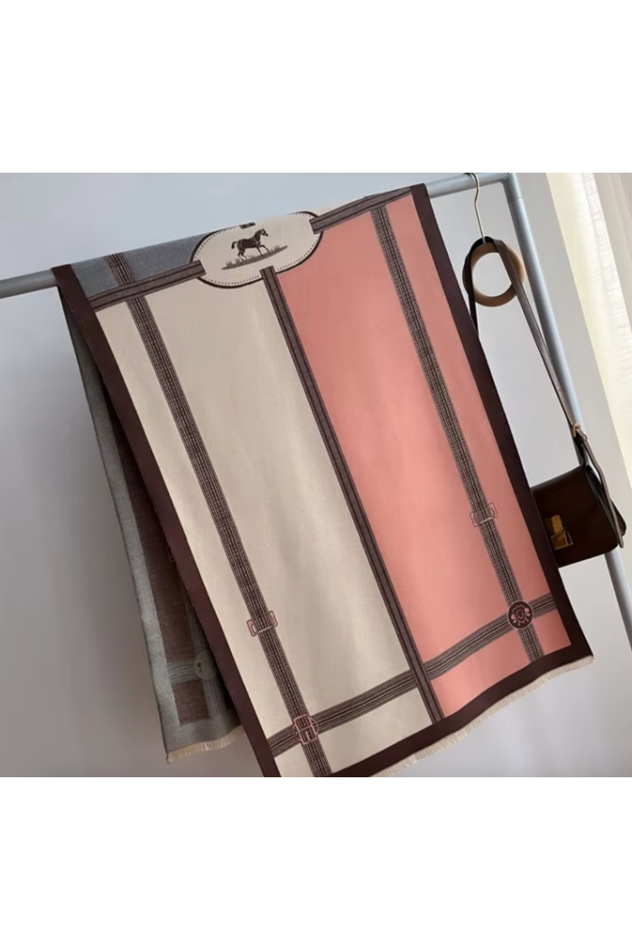 BLOCKPRINT EQUI PASHMINA