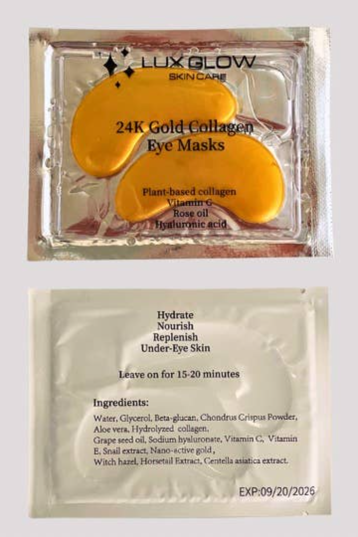 Gold Eye Masks