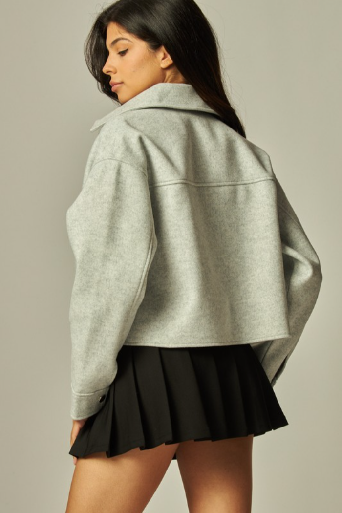 Cityline Tailored Wool Bomber