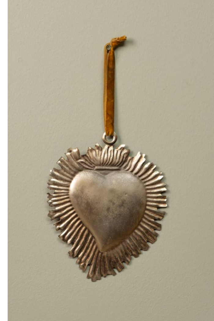 Hanging Ex-voto heart
