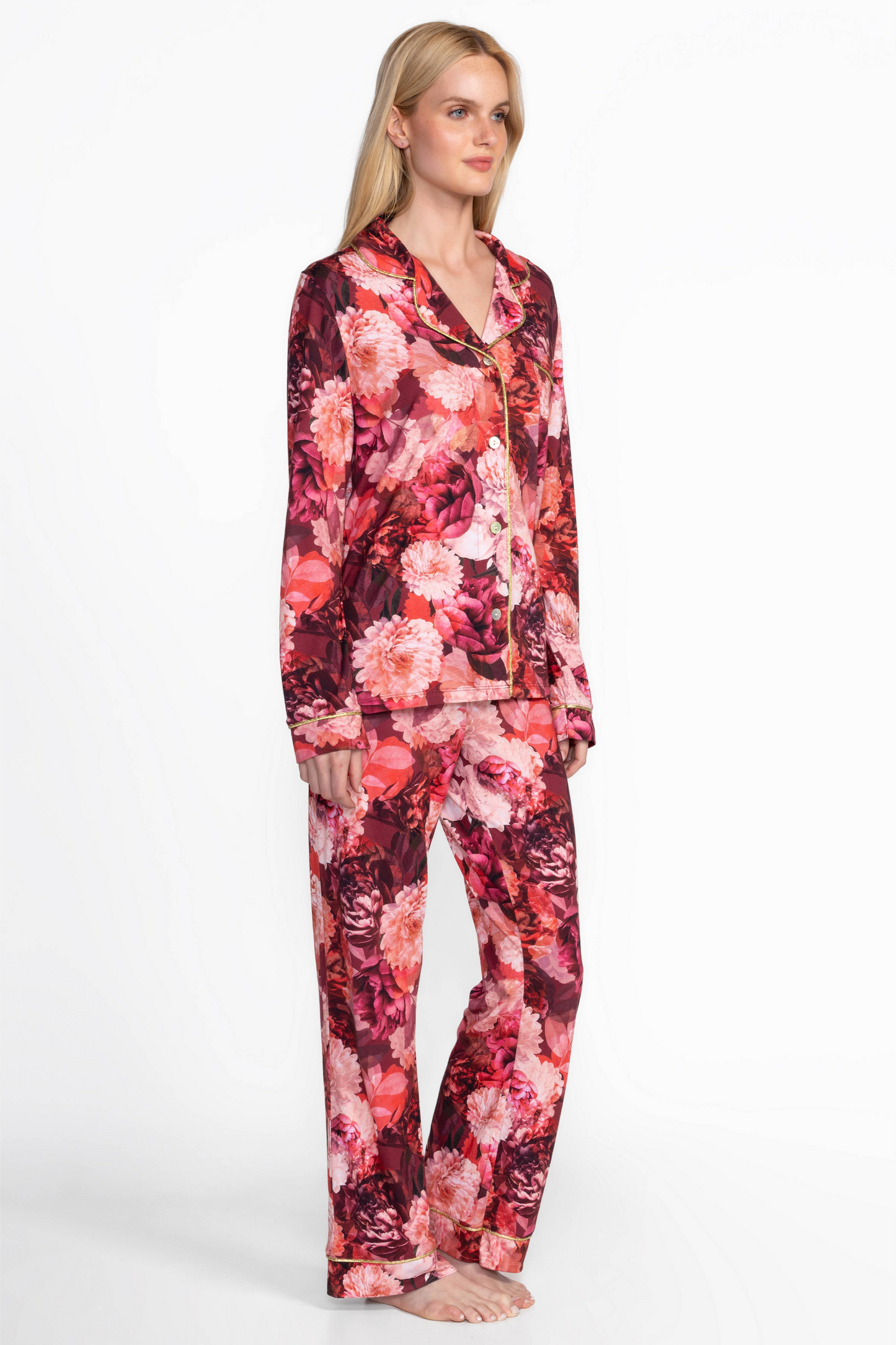 The Carly PJ Set - Rosas