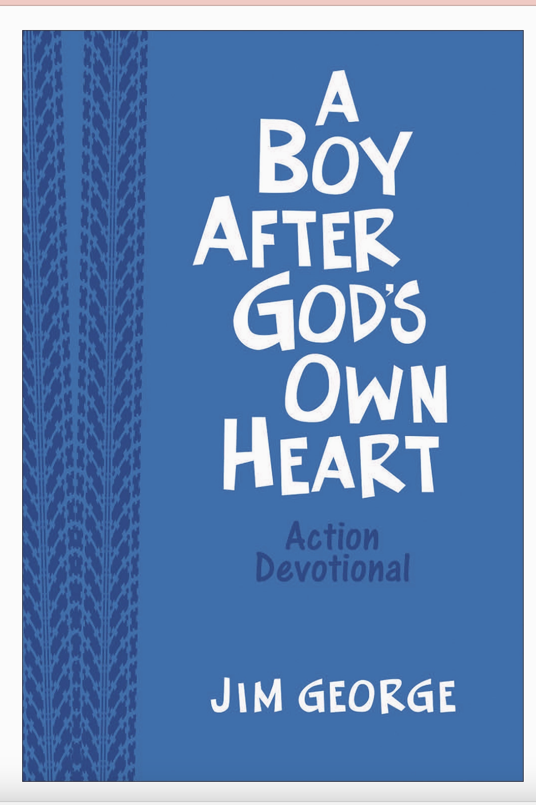 A Boy After God's Heart Book