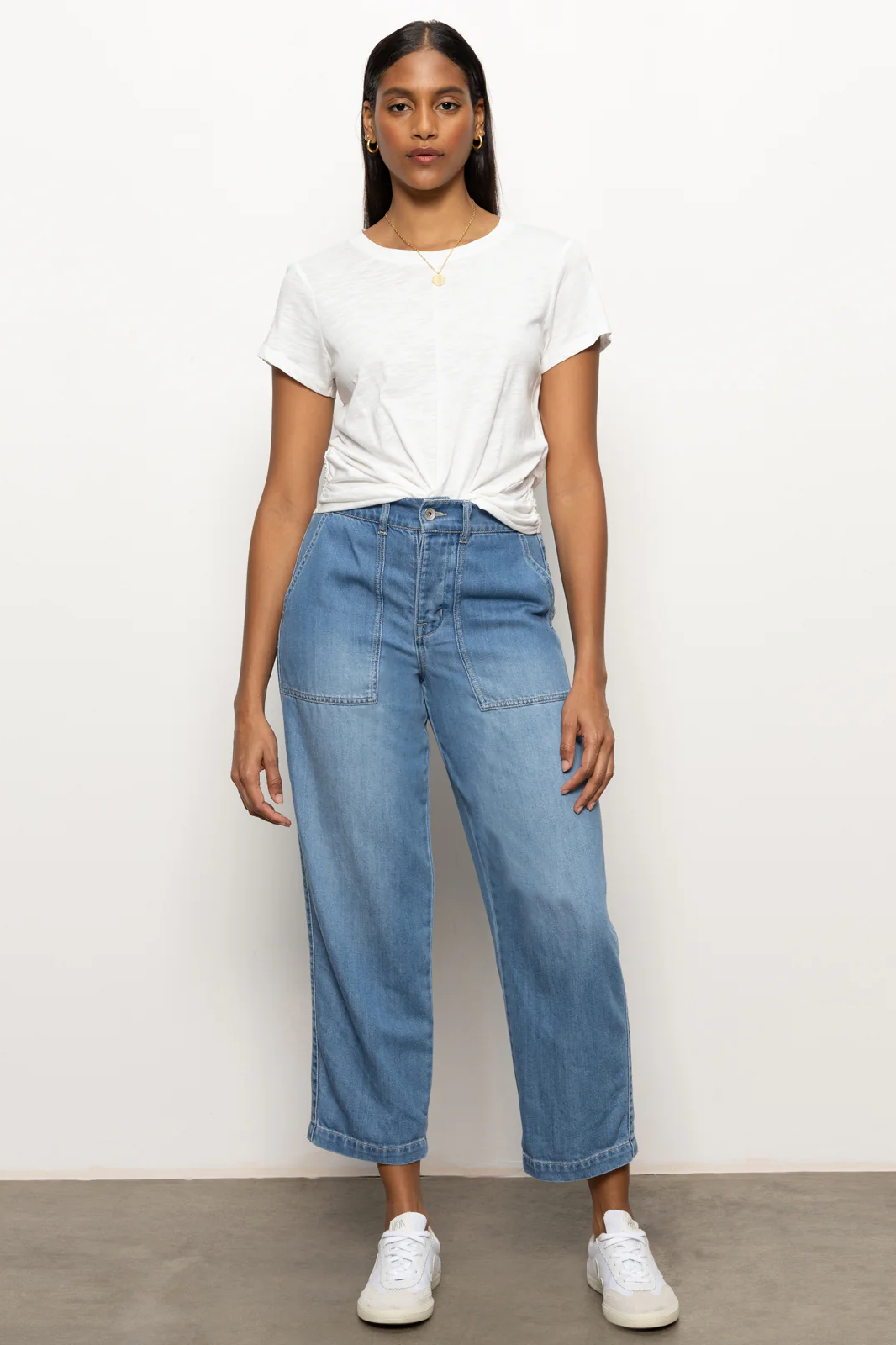Cruiser Semi High Rise Chino Pant - Waverly